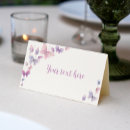 Search for purple place cards Girl