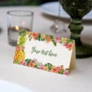 Search for hawaiian place cards Aloha