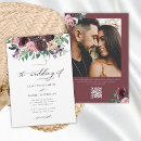 Search for burgundy wedding invitations classic