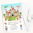 Search for princess and dragon party invitations Kids
