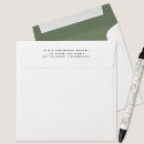Search for sage green envelopes Simple