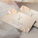 Search for pearl business cards Hair stylist
