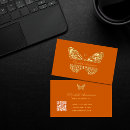 Search for orange business cards gold