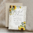 Search for lace bridal shower invitations Burlap