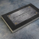 Search for metallic business cards Construction