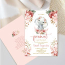 Search for little peanut baby shower invitations Blush pink