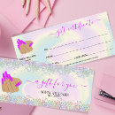 Search for nail technician business gift certificates Modern