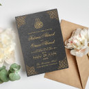 Search for grey and gold wedding invitations Bismillah