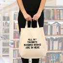 Search for banned books tote bags For book lovers