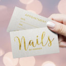 Search for nail salon appointment cards makeup