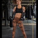 Search for neon orange leggings Unique