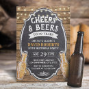 Search for beer invitations rustic