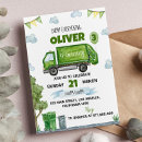 Search for trash truck birthday invitations Vehicle