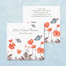 Search for poppy business cards Pretty