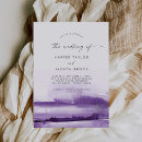 Search for amethyst wedding invitations Autumn plum purple amethyst
