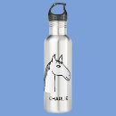 Search for horse funny water bottles cartoon