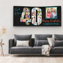 Search for 40th birthday banners Unique