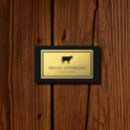 Search for cow business cards animals
