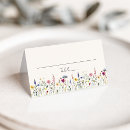 Search for wildflower place cards Pretty