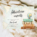 Search for travel baby shower invitations Adventure awaits