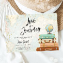 Search for adventure bridal shower invitations Gold