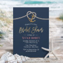 Search for nautical bridal shower invitations navy