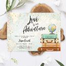 Search for love is a journey invitations Miss to mrs