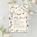 Search for brunch baby girl shower invitations Watercolor flowers
