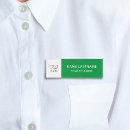 Search for green name tags Modern