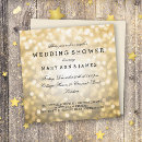 Search for couples shower wedding invitations glitter