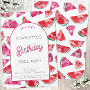Search for watermelon birthday invitations Trendy