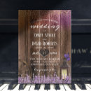 Search for purple rustic wedding invitations Floral