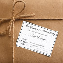 Search for certificate of authenticity Professional