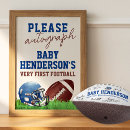 Search for football posters baby shower footballs
