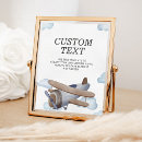 Search for airplane birthday party decor Boy baby shower