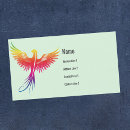 Search for phoenix business cards Rebirth