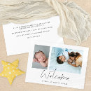 Search for welcome home baby invitations Minimalist