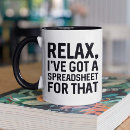 Search for spreadsheet mugs Funny