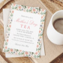 Search for vintage tea party invitations Luncheon
