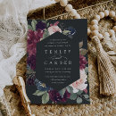 Search for navy and plum wedding invitations Couple