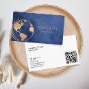 Search for earth business cards globe