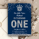 Search for prince 1st birthday invitations Kids