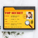 Search for secret agent invitations Kids