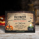 Search for spooky invitations birthday party