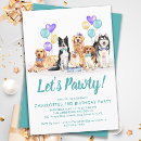 Search for dog pawty invitations Kids