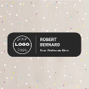 Search for small business name tags Executive staff professional tag