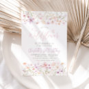 Search for wildflower 1st birthday invitations Our little wildflower