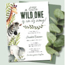 Search for jungle baby shower invitations animals