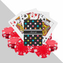 Search for monogrammed playing cards Pattern