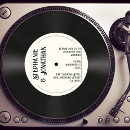 Search for vinyl records wedding stationery Music